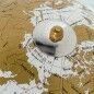 Globe terrestre Alexandra House Living Doré Métal 16 x 25 x 16 cm