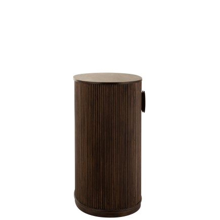 Mueble bar de madera de mango 101x91x57 cm