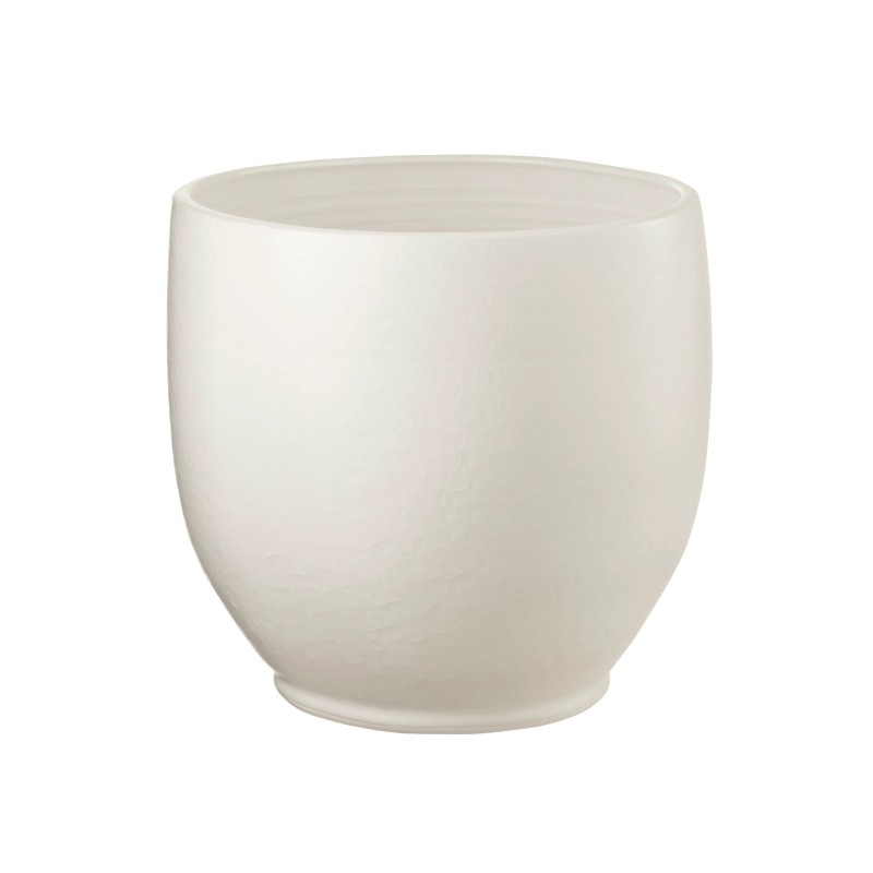 Cache-pot en céramique blanc 35x35x34 cm Cache-pot en céramique blanc 35x35x34 cm