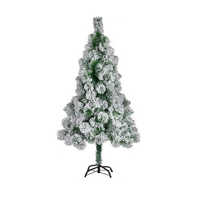 Árbol de Navidad Blanco Verde Metal Plástico