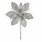 Flor Decorativa Plateado Plástico 32 x 47 x 2 cm (12 Unidades)