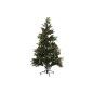 Sapin de Noël Home ESPRIT Rouge Vert PVC Métal 95 x 95 x 150 cm