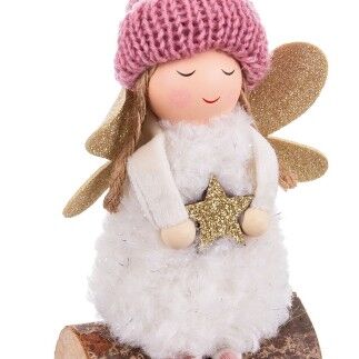 Figurine Multicouleur Ange 7 X 4 X 12 CM