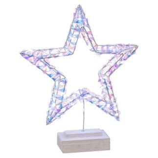 Decorazione luminosa Stella 30 x 7 x 36 cm