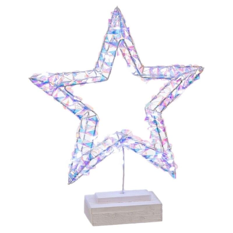 Decorazione luminosa Stella 30 x 7 x 36 cm