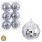 Boules de Noël Polyfoam Ø 8 cm 23,5 X 16 X 8 CM (6 Unités)