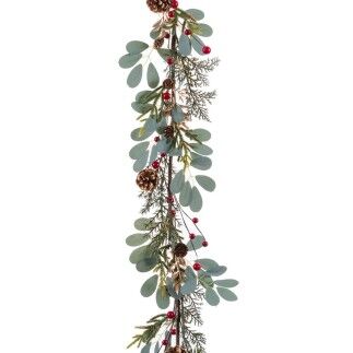 Ghirlanda di Natale Multicolore Plastica 7 x 7 x 120 cm