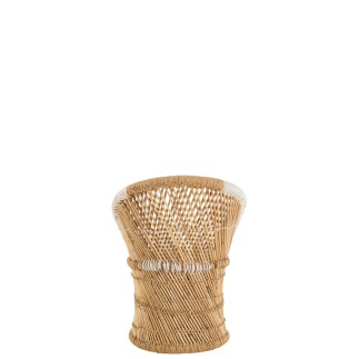 Fauteuil Enfant bambou intérieur ou exterieur en bois naturel 67x58x77 cm