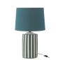 Lampe avec abat-jour en céramique verte 35x39x63 cm Lampe avec abat-jour en céramique verte 35x39x63 cm