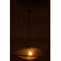 Candeeiro suspenso em metal verde 93x93x36 cm