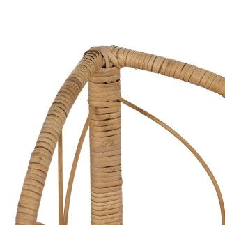 Scaffale Beige Rattan 45 x 33,5 x 90 cm