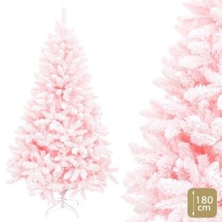 Sapin de Noël Rose PVC 70 x 70 x 180 cm
