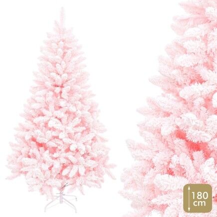 Sapin de Noël Rose PVC 70 x 70 x 180 cm