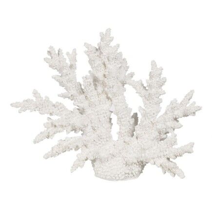 Figurine Décorative Blanc Résine Corail 34 X 13 X 27 CM