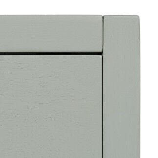 Comodino Grigio Legno di pino Legno MDF 40,5 X 38 X 56 CM