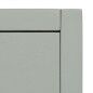 Comodino Grigio Legno di pino Legno MDF 40,5 X 38 X 56 CM