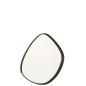 Espelho irregular com moldura em madeira castanha 70x61cm Espelho irregular com moldura em madeira castanha 70x61cm