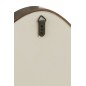 Espelho irregular com moldura em madeira castanha 70x61cm Espelho irregular com moldura em madeira castanha 70x61cm