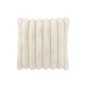 Coussin carré en polyester blanc 45x45x18 cm Coussin carré en polyester blanc 45x45x18 cm
