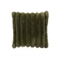 Coussin carré en polyester vert 45x45x18 cm