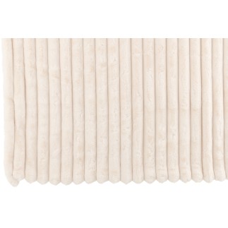 Manta blanca de poliéster 180x130cm