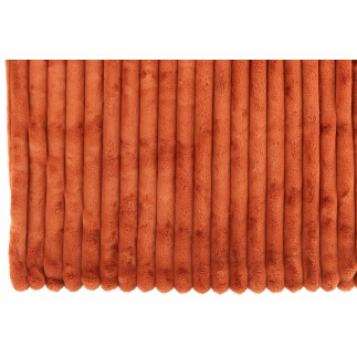 Plaid, grande, poliestere ruggine 180x130cm