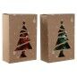 Bolas de Navidad Home ESPRIT Rojo Verde PVC 20 x 10 x 30 cm (2 Unidades)