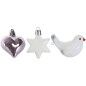 Bolas de Navidad Home ESPRIT Rosa PVC 25 x 6 x 25 cm