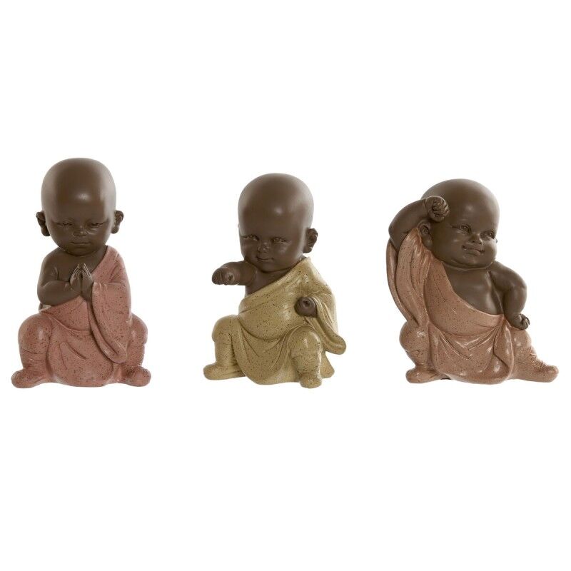 Figurine Décorative Home ESPRIT Orange Corail Citron Résine Moine Oriental 8 x 5,5 x 12,7 cm (3 Unités) Figurine Décorative Home ESPRIT Orange Corail Citron Résine Moine Oriental 8 x 5,5 x 12,7 cm (3 Unités)