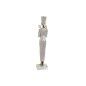 Figurine Décorative Home ESPRIT Blanc Doré Résine Oriental Égyptien 10 x 9 x 52 cm (2 Unités) Figurine Décorative Home ESPRIT Blanc Doré Résine Oriental Égyptien 10 x 9 x 52 cm (2 Unités)