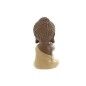 Statua Decorativa Home ESPRIT Arancio Corallo Lime Resina Buddha Orientale 5,5 x 5 x 10,5 cm (3 Unità)
