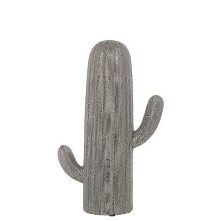 Figura Decorativa Alexandra House Living Plateado Cerámica 18 x 30 x 9 cm