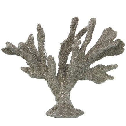 Figura Decorativa Alexandra House Living Gris Acrílico Plástico Melamina 30 x 25 x 14 cm