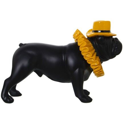 Figura Decorativa Alexandra House Living Negro Acrílico Plástico Melamina 29 x 19 x 11 cm
