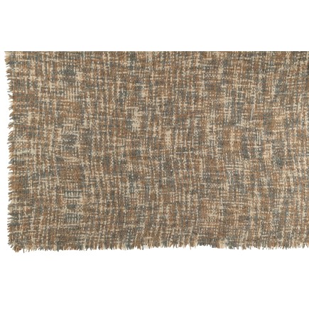 Plaid en polyester bleu clair 180x130cm
