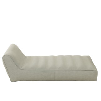 Matelas en polypropylène gris 160x82x50 cm