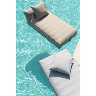 Matelas en polypropylène gris 160x82x50 cm