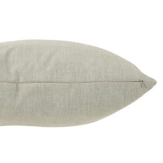 Coussin extérieur en polypropylène gris 50x50x18 cm