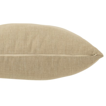 Coussin extérieur en polypropylène beige 50x50x18 cm
