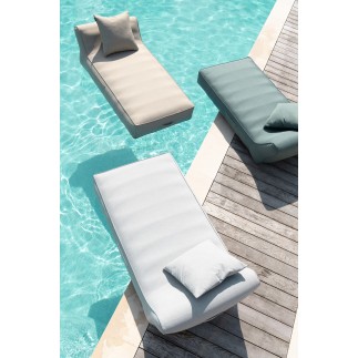 Matelas en polypropylène vert 160x82x50 cm