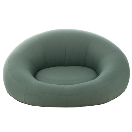 Matelas donut en polypropylène vert 150x175x75 cm