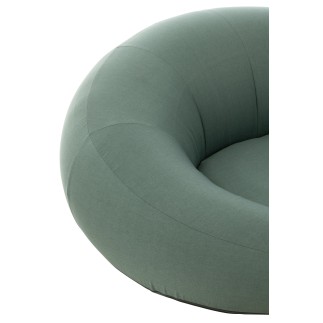 Materasso a ciambella in polipropilene verde 150x175x75 cm