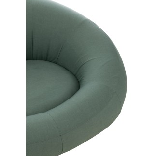 Materasso a ciambella in polipropilene verde 150x175x75 cm
