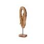Figura Decorativa Sentado Dorado Metal 10 x 41,5 x 7,5 cm (6 Unidades)