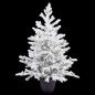 Árbol de Navidad Polietileno Piñas Nevado 40 x 40 x 90 cm