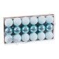 Bolas de Navidad Azul Plástico Ø 5 cm (18 Unidades)