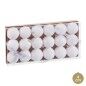 Palle di Natale Bianco Plastica Ø 5 cm (18 Unità)