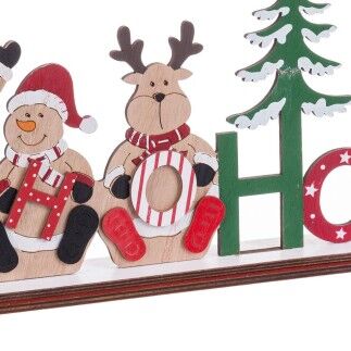 Adorno Navideño Multicolor 33 x 5 x 18 cm
