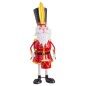Adorno Navideño Multicolor Papá Noel Soldado 15 x 11 x 35,5 cm