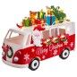 Adorno Navideño Multicolor Papá Noel 31 x 13 x 21 cm
